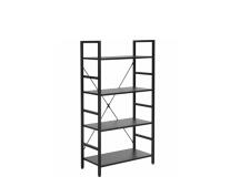 Стеллаж SIGNAL LOFT R4 черный 115/60
