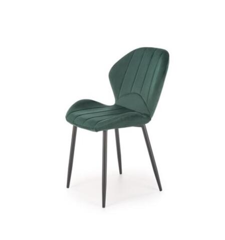 Стул HALMAR K538 темно-зеленый/черный