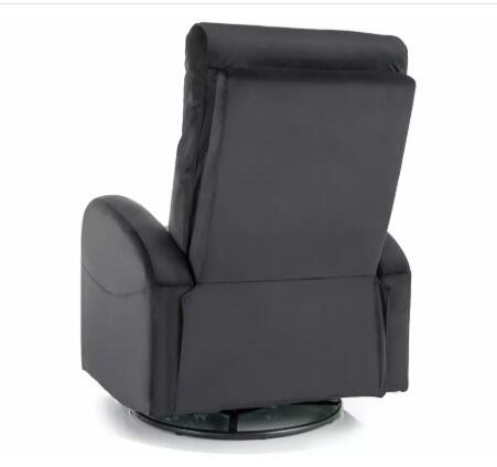 Кресло SIGNAL OLIMP Velvet Bluvel 19 раскладное, черный