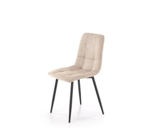 Стул HALMAR K560 бежевый/черный