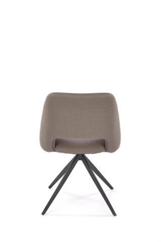 Стул HALMAR K546 серый/черный, поворотный