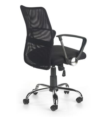 Кресло компьютерное HALMAR TONY черный/хром