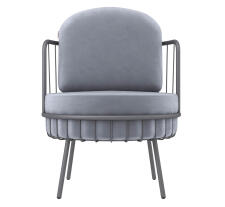 Кресло Sheffilton SHT-AMS123 стальной серый/графит муар