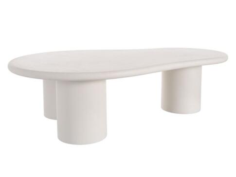 Стол журнальный SIGNAL SELENA экрю 130/80