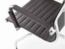 Кресло компьютерное HALMAR PRESTIGE SKID черный/хром Кресло компьютерное HALMAR PRESTIGE SKID черный/хром