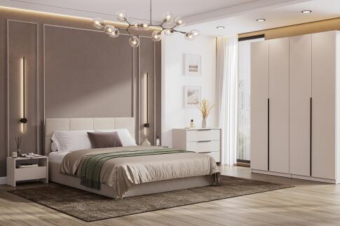 Тумба прикроватная NN Мебель (МС Камелия 1 К) Серия 2 Меланж