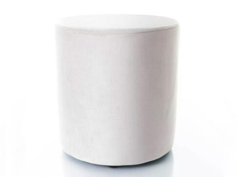 Пуф SIGNAL DOTI B Velvet Bluvel 03 светло-серый