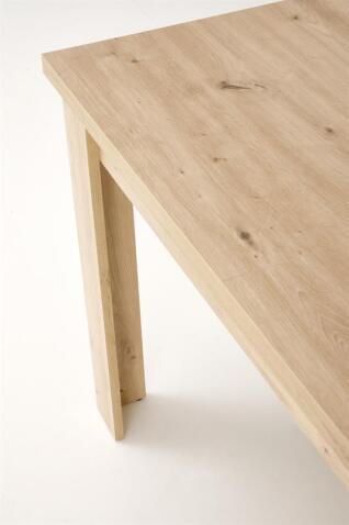 Стол обеденный HALMAR BAGIO дуб артизан/дуб артизан 120-160/80