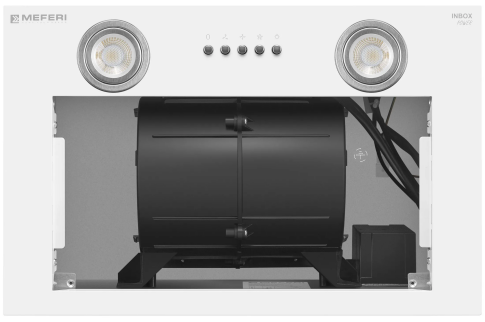 Вытяжка кухонная MEFERI INBOX45WH POWER