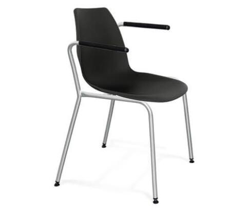 Стул Sheffilton SHT-ST29/S98 черный/хром лак