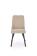Стул HALMAR K561 бежевый/черный