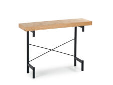 Консоль HALMAR INFERNO дуб натуральный/черный