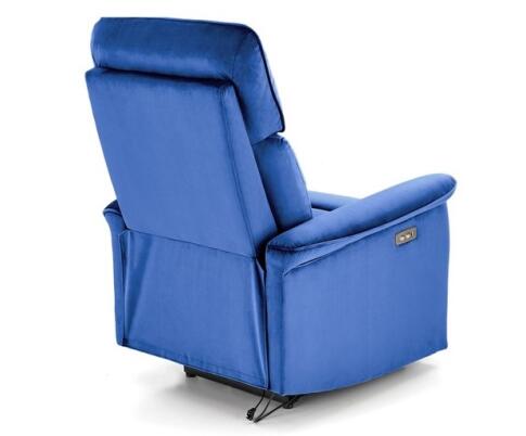 Кресло HALMAR SEMIR раскладное, синий