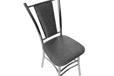 Стул ВВР Марсель серый/хром, рогожка