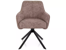 Стул SIGNAL NOTTI Leo 32 темно-бежевый/черный, поворотный