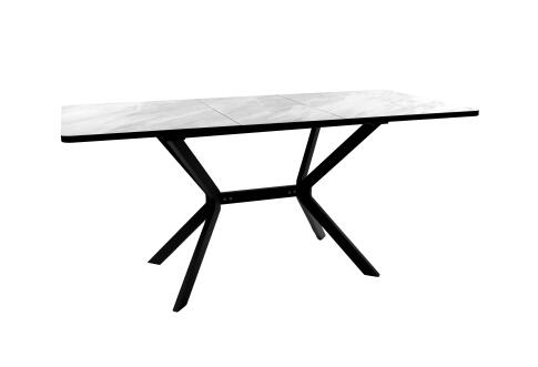 Стол ВВР Миллер Лавант/черный №7, пластик бабочка 120-160/80