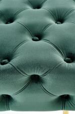 Скамья HALMAR ATHENA темно-зеленый/золотой