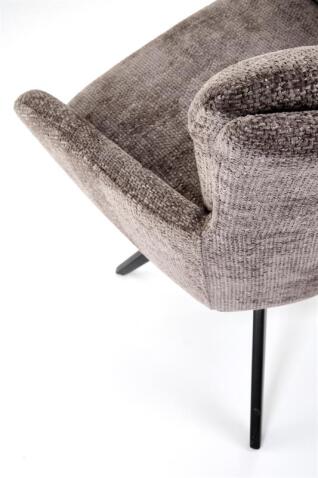 Стул HALMAR K540 серый/черный, поворотный