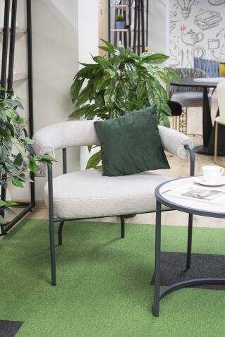 Кресло Sheffilton SHT-AMS120 светло-серый/антрацит