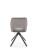 Стул HALMAR K535 серый/черный, поворотный