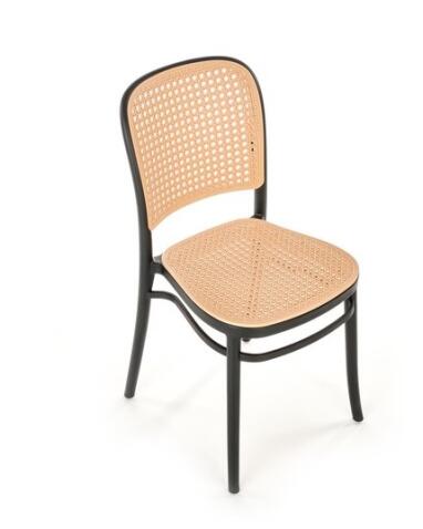 Стул HALMAR K483 натуральный/черный