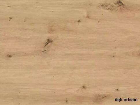 Стол обеденный SIGNAL ADAM дуб артизан/черный 100/60