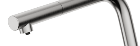 Смеситель для кухни Omoikiri Nara 2 Plus S BN нержавеющая сталь