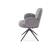 Стул HALMAR K568 серый/черный, поворотный