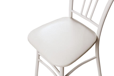 Стул ВВР Трилогия белый крокодил/белый, экокожа