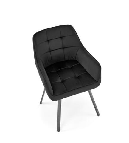 Стул HALMAR K588 черный/черный