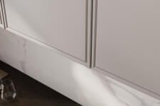 Кухонный гарнитур NN-Мебель "Адель К" 2,0м Белый/Нео/Черный