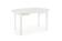 Стол обеденный HALMAR RINGO белый/белый 102-142/102