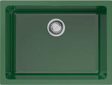 Кухонная мойка из керамики Omoikiri Okinoshima 61-U/I-RG Matt Natceramic/royal green Кухонная мойка из керамики Omoikiri Okinoshima 61-U/I-RG Matt Natceramic/royal green