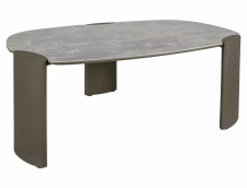 Стол журнальный SIGNAL ADORO A Ceramic серый Grigio/медный 118/75