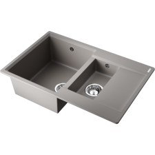 Кухонная мойка Omoikiri Daisen 78-2T GR Tetogranit/leningrad grey