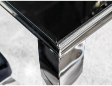 Стол обеденный SIGNAL PRINCE черный/хром 150/90