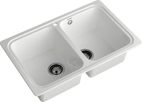 Кухонная мойка GRANFEST STANDART S-780K иней
