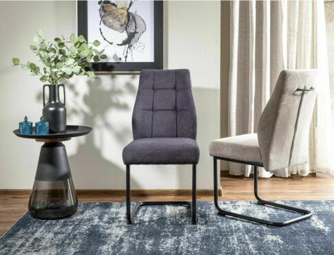 Стол журнальный SIGNAL TIFFANY A черный/черный, 50/52