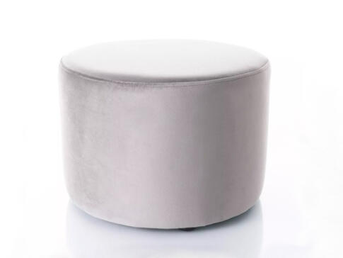 Пуф SIGNAL DOTI A Velvet Bluvel 13 серый