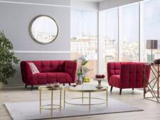 Диван SIGNAL CASTELLO 2 Velvet Bluvel 59 бордовый/венге Диван SIGNAL CASTELLO 2 Velvet Bluvel 59 бордовый/венге