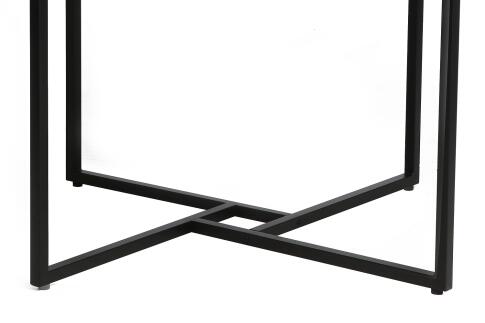 Стол обеденный SIGNAL ALTO дуб/черный 120