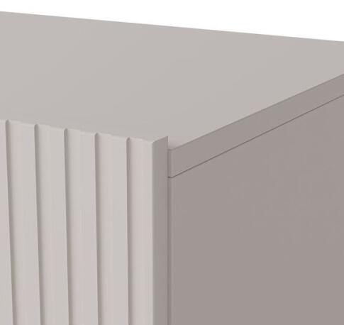 Комод HALMAR PAXOS KM-2 кашемир/черный