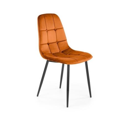 Стул HALMAR K417 корица/черный