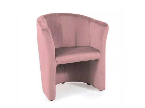 Кресло SIGNAL TM-1 Velvet Bluvel 52 античный розовый/венге