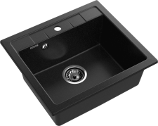 Кухонная мойка GRANFEST QUADRO Q-561 черный
