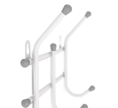 Вешалка Sheffilton Стандарт 2/3 белый/серый