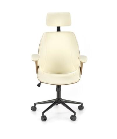 Кресло компьютерное HALMAR IGNAZIO ореховый/кремовый