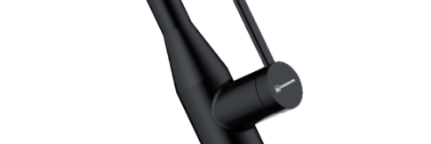 Смеситель для кухни Omoikiri Yatomi 2 Plus GB-BL графит/черный