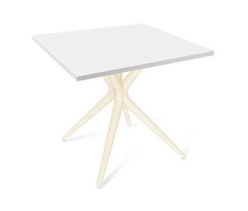 Стол Sheffilton SHT-TU30/TT80/80 артикул SHT-СП08 ваниль/белый Стол Sheffilton SHT-TU30/TT80/80 артикул SHT-СП08 ваниль/белый