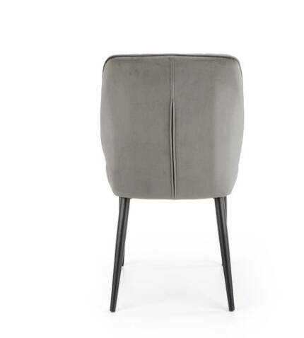 Стул HALMAR K432 серый/черный